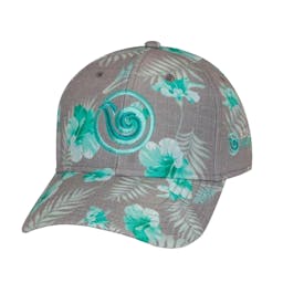 Born of Water Tropical Logo Hat - Teal Thumbnail}