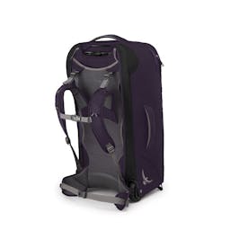 Osprey Fairview Wheeled Travel Pack 65 Back with Straps - Amulet Purple Thumbnail}