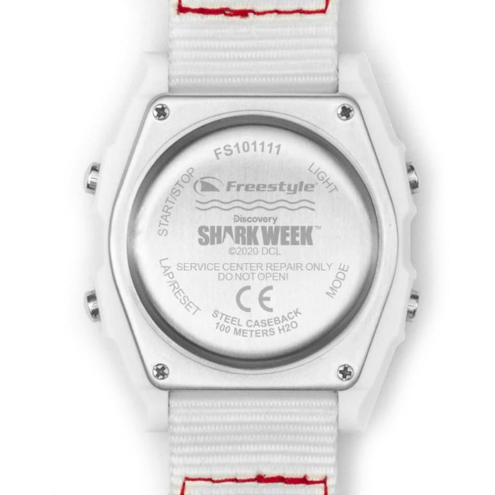 Freestyle Shark Classic Clip Watch Back View - The Meg