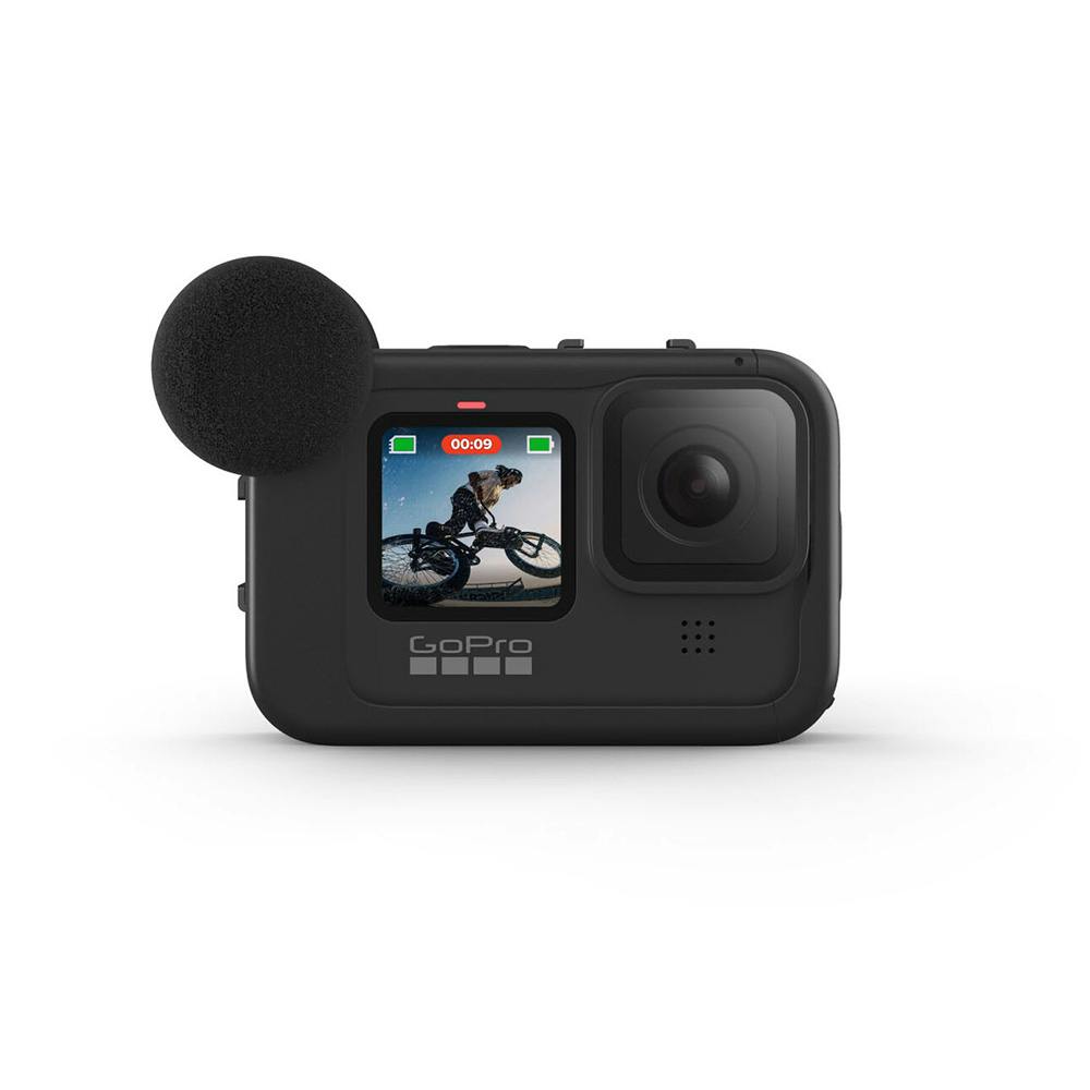 GoPro® HERO9® Black Camera Media Mod. Shown with Camera. Camera NOT Included