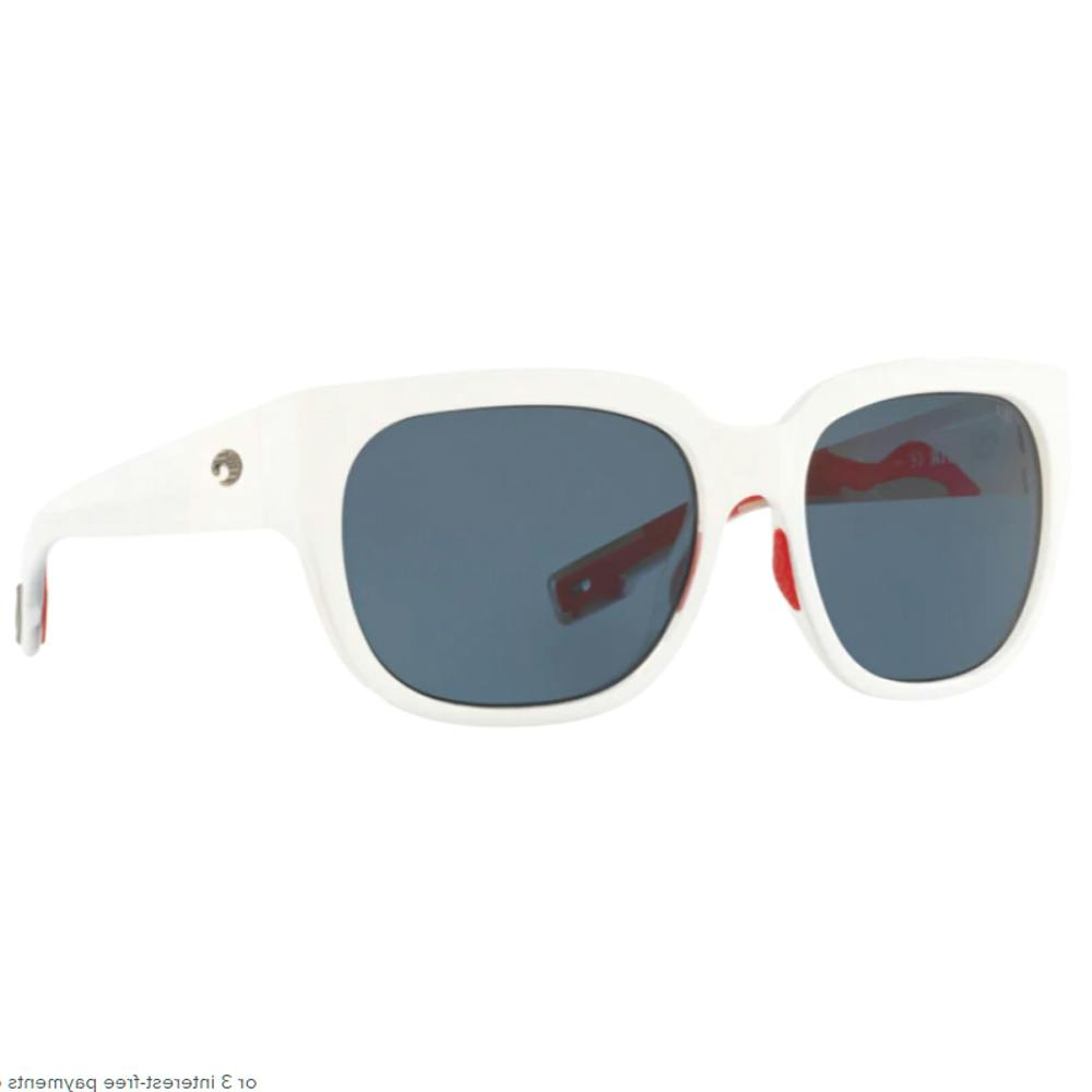 Costa WaterWoman 2 Polarized Sunglasses - Shiny USA White