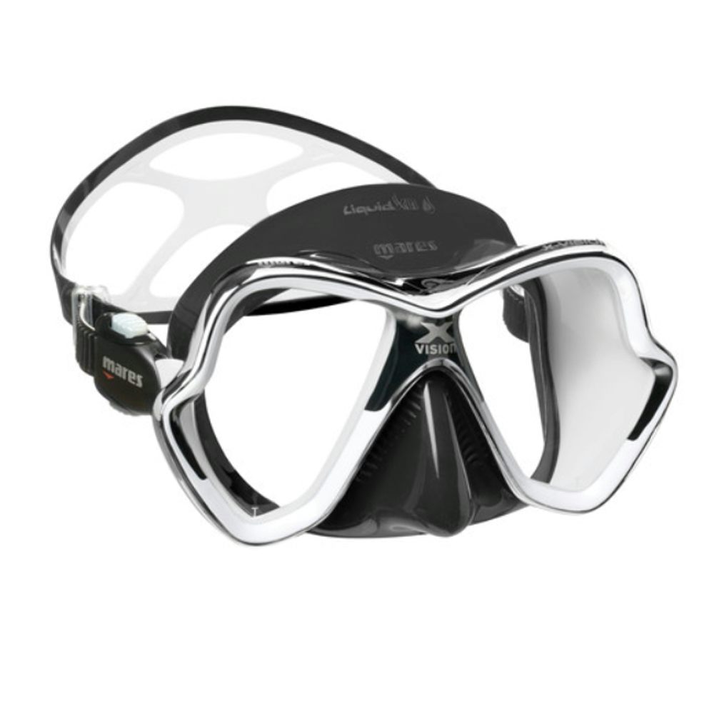 Mares X-Vision Chrome Liquidskin Dive Mask