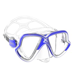 Mares X-Vision Mid 2.0 Dive Mask - Blue/Clear Thumbnail}