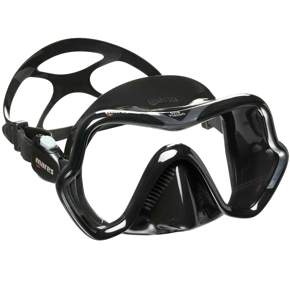 Mares One Vision Dive Mask  - Black/Black 