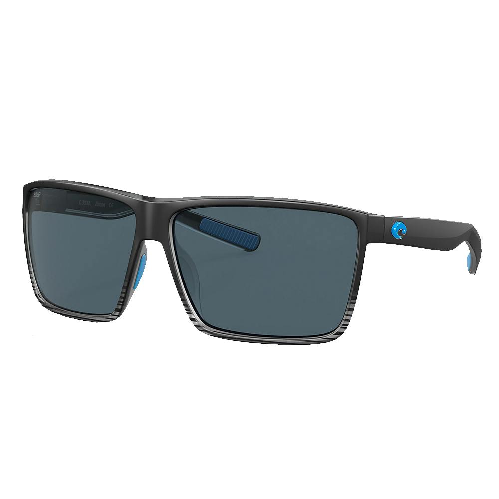 Costa Rincon Polarized Sunglasses - Matte Smoke Crystal Fade Frame/Gray 580P Lenses
