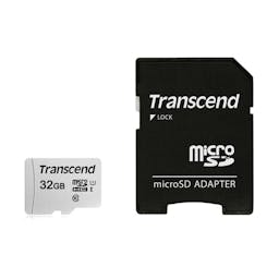 Transcend 32GB Micro SD Memory Card with SD Adapter Thumbnail}