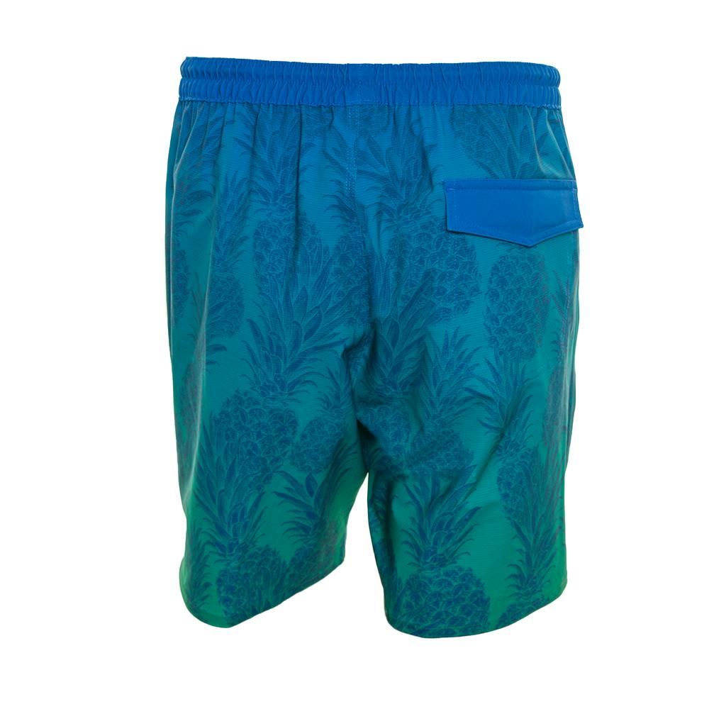 EVO Kailua Volley Shorts (Men's) Back - Blue