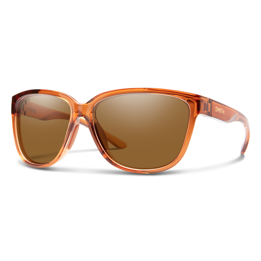 Smith Monterey Polarized Sunglasses - Crystal Tobacco Frame/Brown Lenses