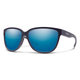 Smith Monterey Polarized Sunglasses - Matte Midnight Frame/Blue Mirror Lenses Thumbnail}
