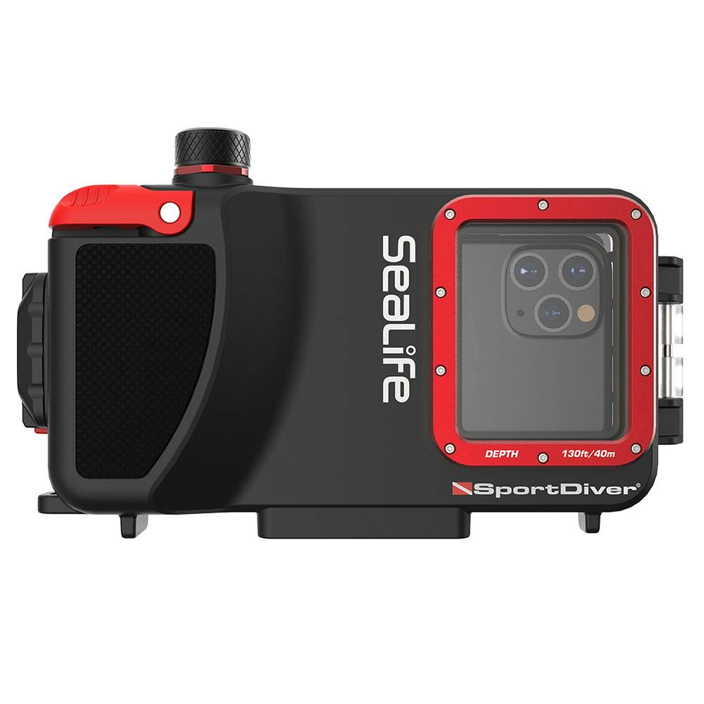 SeaLife SportDiver Underwater Housing for Android & iPhone® with phone inserted Front (Phone not included)