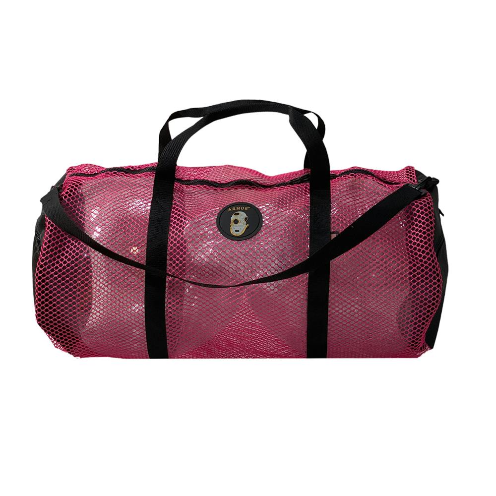 Mesh Duffle Bag - Pink