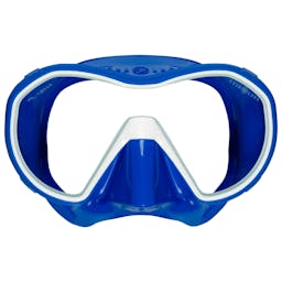 Aqualung Plazma Dive Mask Front - Blue/Blue/Clear Thumbnail}