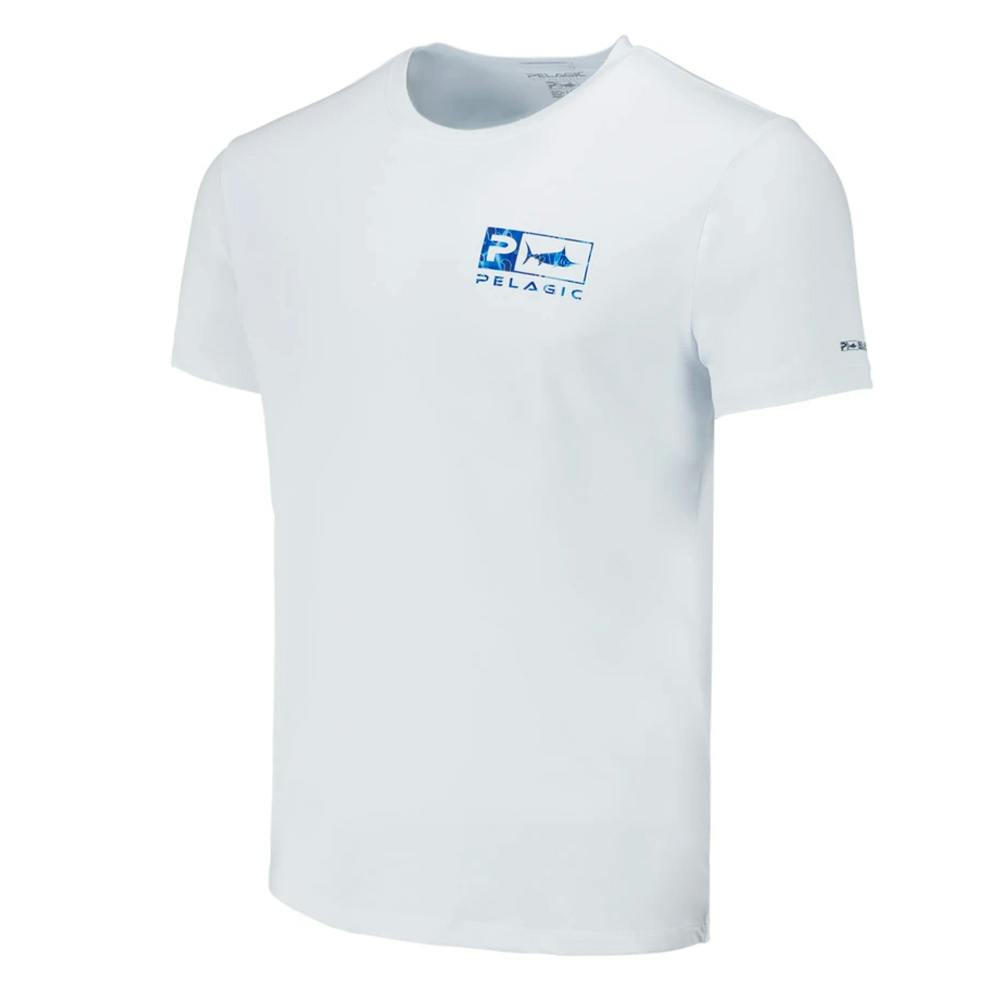 Pelagic Dorado Collection Premium UV T-Shirt Front - Blue