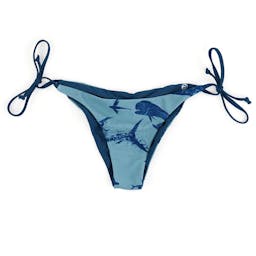 Pelagic Key West Reversible Bikini Bottoms Gyotaku - Smokey Blue Thumbnail}