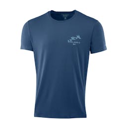 Pelagic Premium UV Gyotaku T-Shirt Front - Smokey Blue Thumbnail}