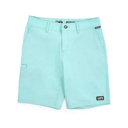 Pelagic Gyotaku Deep Sea Hybrid Fishing Shorts (Men’s) - Turquoise Thumbnail}