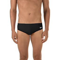 Speedo Core Solid Swim Brief (Men's) - Black  Thumbnail}