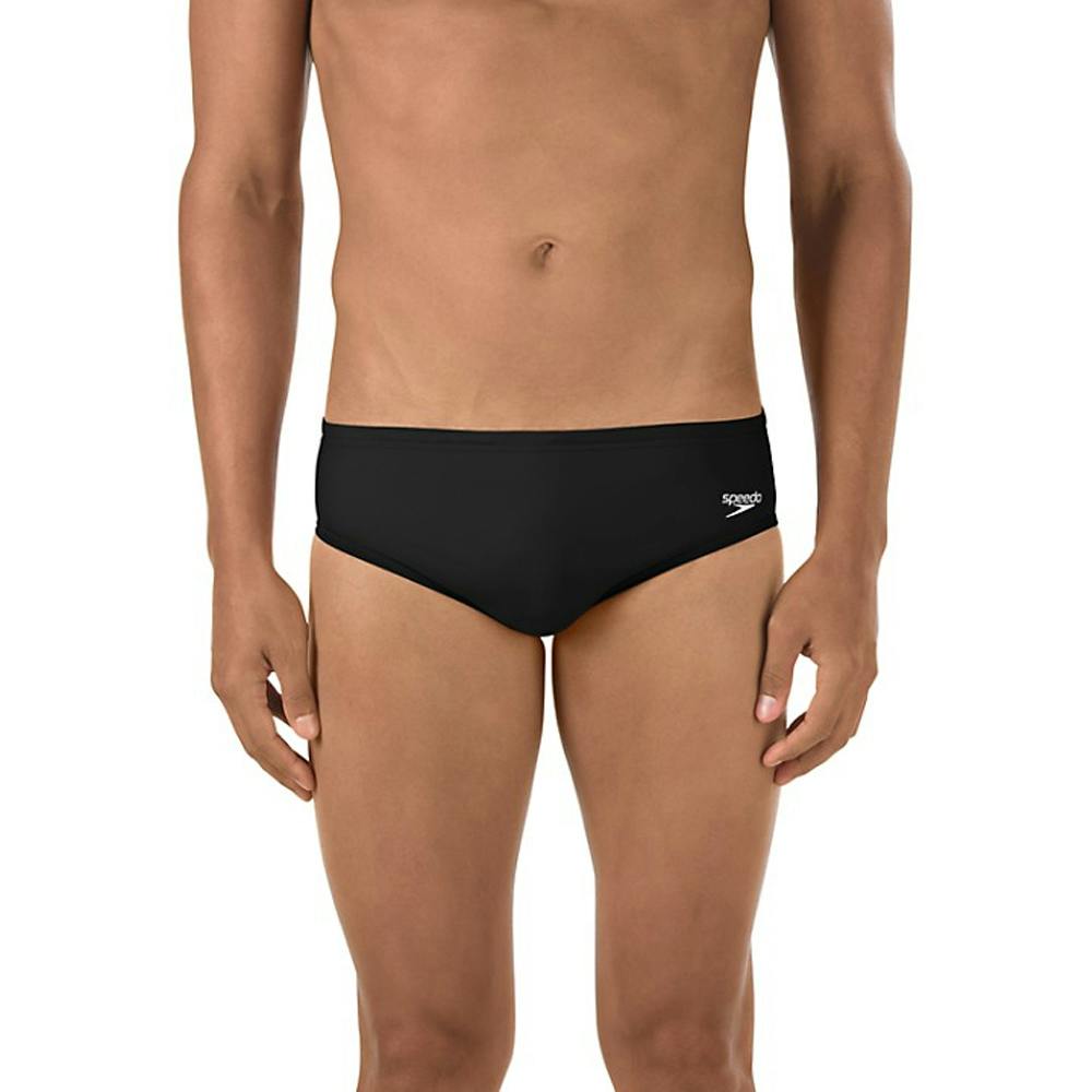 Speedo Core Solid Swim Brief (Men's) - Black 
