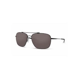 Costa Canaveral Sunglasses - Satin Black Frame/Gray Thumbnail}
