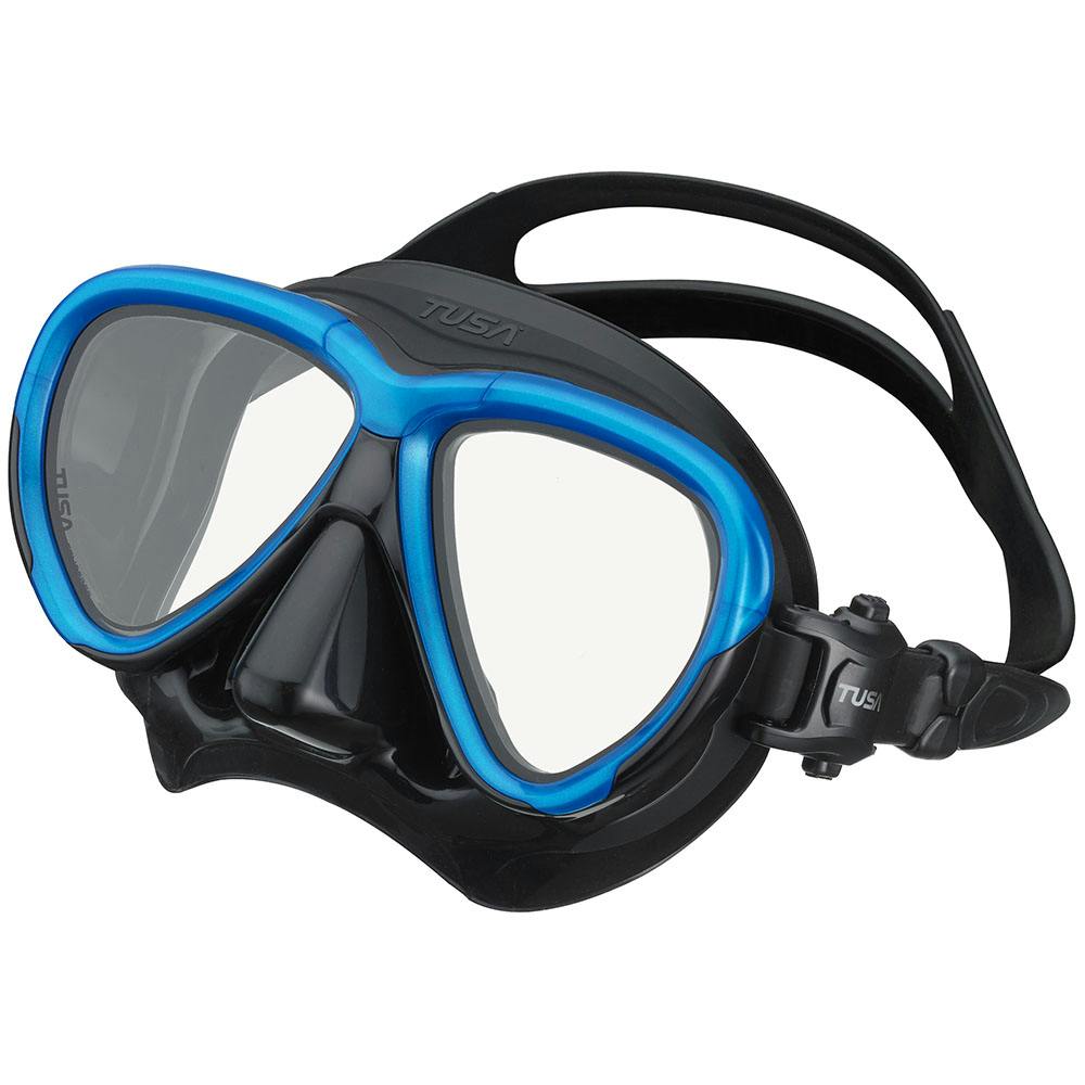 TUSA Intega Mask, Two Lens - Fishtail Blue/Black