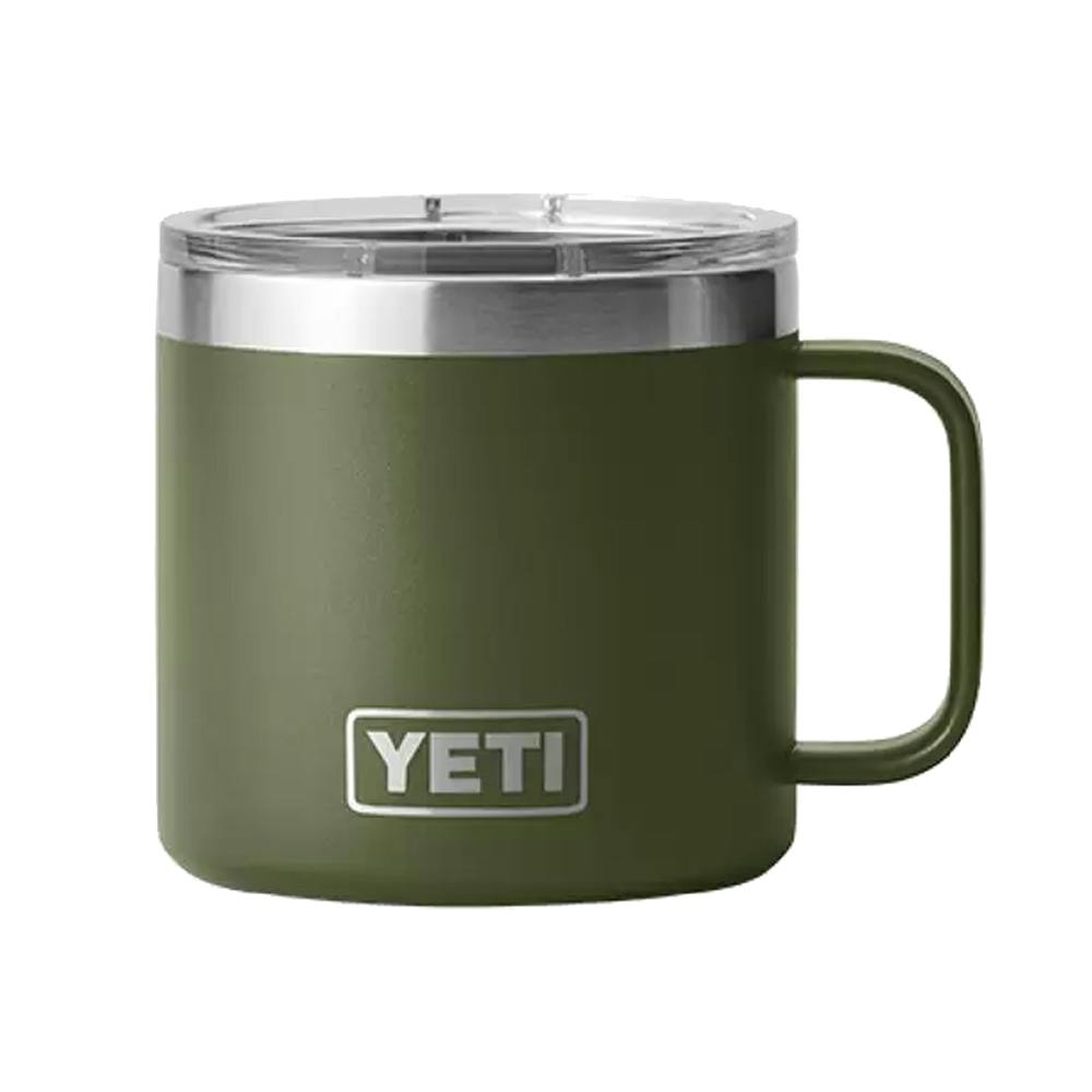 YETI Rambler 14 oz Mug with Magslider Lid - Highlands Olive