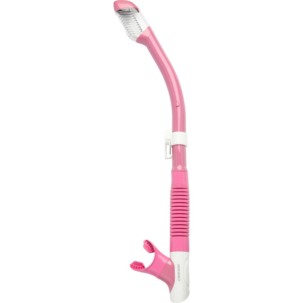 Cressi Tao Dry Snorkel (Colorama Edition) - Pink