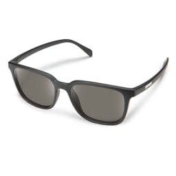 Suncloud Optics Boundary Polarized Sunglasses - Matte Black Frame / Gray Lenses Thumbnail}