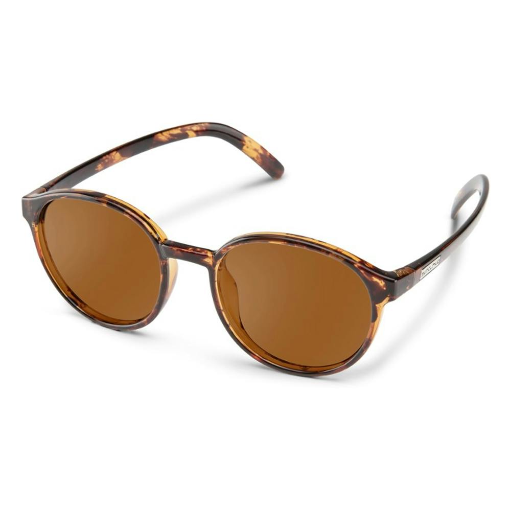Suncloud Low Key Polarized Sunglasses - Tortoise Frame / Brown Lenses