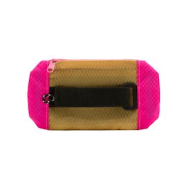 Chums Handheld Phone Pocket - Pink/Tan Thumbnail}