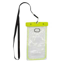 Chums Waterproof Glow Phone Pouch - Green  Thumbnail}