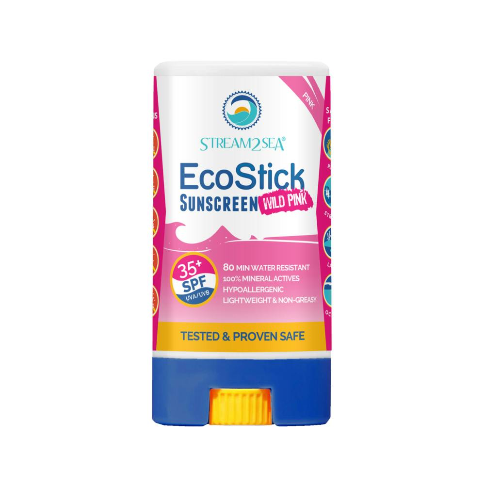 Stream2Sea EcoStick Sunscreen - Wild Pink