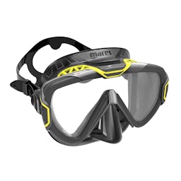 Mares Pure Wire Dive Mask, Single Lens - Grey/Yellow/Black Thumbnail}