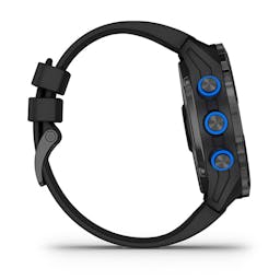 Garmin Descent™ Mk2i Wrist Dive Computer, Titanium Carbon Gray DLC with Black Silicone Band Right View Thumbnail}