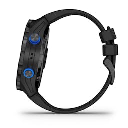 Garmin Descent™ Mk2i Wrist Dive Computer, Titanium Carbon Gray DLC with Black Silicone Band Left View Thumbnail}