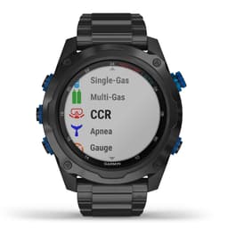 Garmin Descent™ Mk2i Wrist Dive Computer, Titanium Carbon Gray DLC with Titanium Band Mode View Thumbnail}