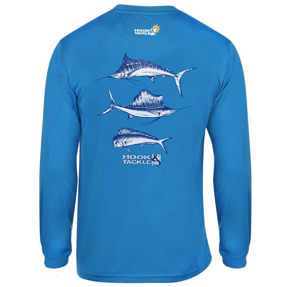 Hook & Tackle Offshore Trio Long Sleeve Performance Shirt (Men’s)