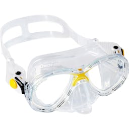 Cressi Marea Junior Mask, Two Lenses - Clear/Yellow Thumbnail}