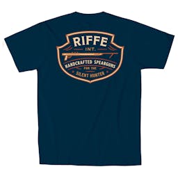 Riffe Chief Short Sleeve T-shirt (Men’s) Back - Navy Thumbnail}