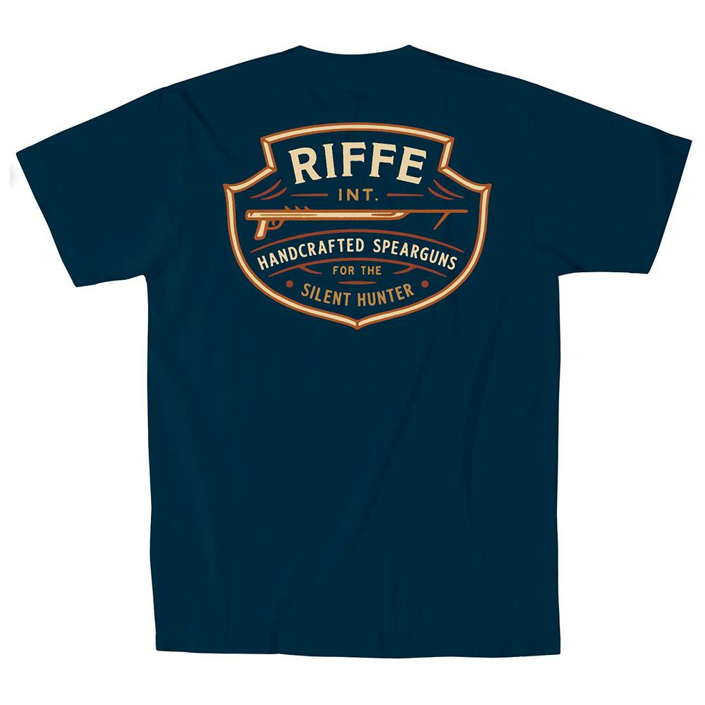 Riffe Chief Short Sleeve T-shirt (Men’s) Back - Navy