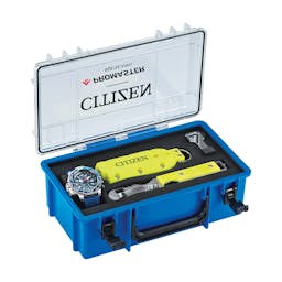 Citizen Promaster Aqualand Limited Edition Dive Watch Package Open Thumbnail}