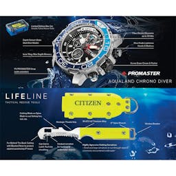 Citizen Promaster Aqualand Limited Edition Dive Watch Infographic Thumbnail}