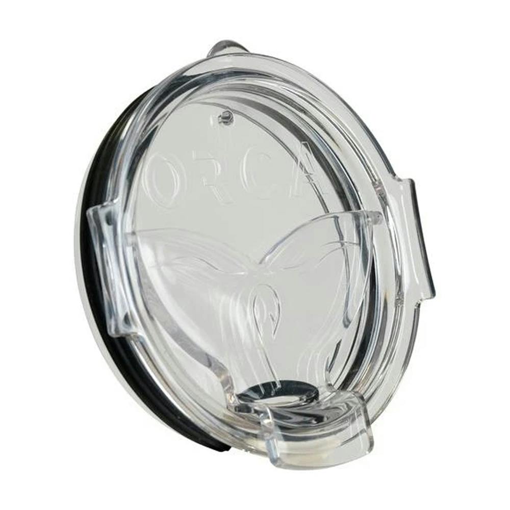 ORCA Chaser Tumbler Whale Tail Flip Top Lid - Clear