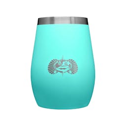 Toadfish Outfitters Non-Tipping 10oz Wine Tumbler - Teal Thumbnail}