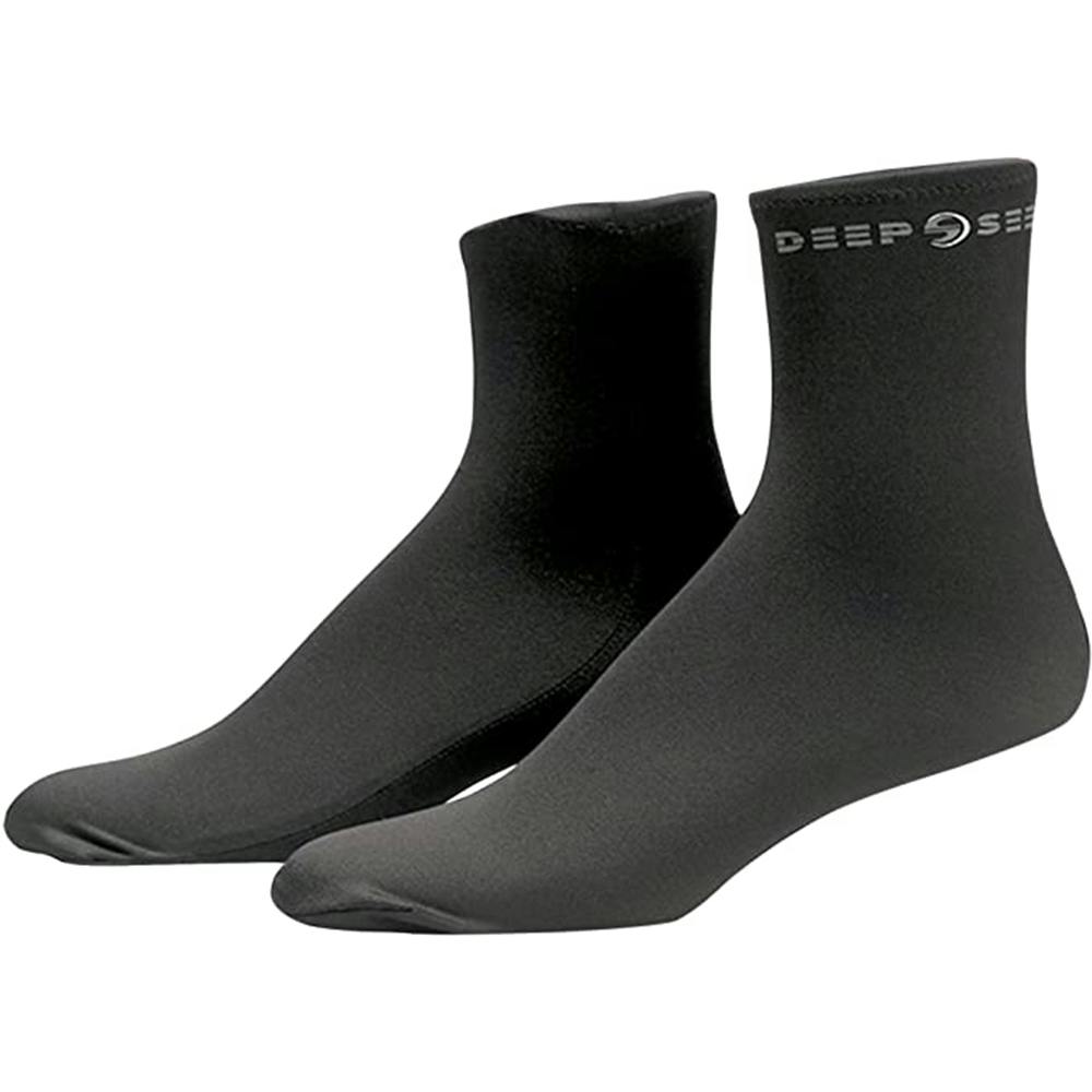 Deep See Lycra Socks - Black
