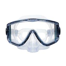 EVO Drift Purge Mask and Snorkel Combo - Black Front View Thumbnail}