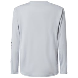Costa Technical Crew Long Sleeve Performance Shirt - Grey - Back Thumbnail}