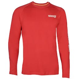 Hook & Tackle Seamount Long Sleeve Performance Shirt (Men’s) - Fire Island Red Thumbnail}