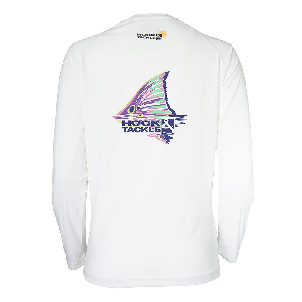 Hook & Tackle Redfish Tail Long Sleeve Performance Shirt (Women’s)