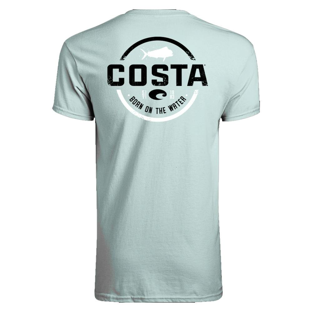 Costa Tech Insignia Dorado Short Sleeve T-Shirt - Arctic Blue