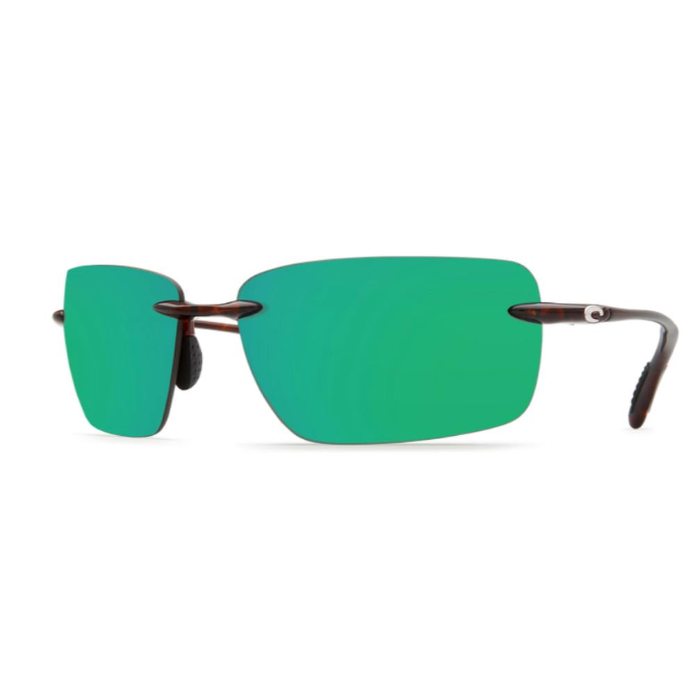 Costa Gulf Shore Polarized Sunglasses - Tortoise Frame/Green Lens